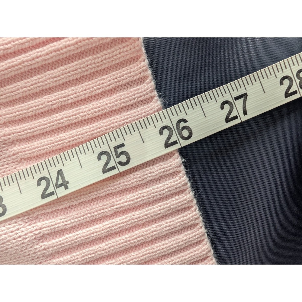 FADEDROSE Sweater Womens S Pink Knit Crewneck Long Sleeve 87 Graphic Pullover - Picture 6 of 6